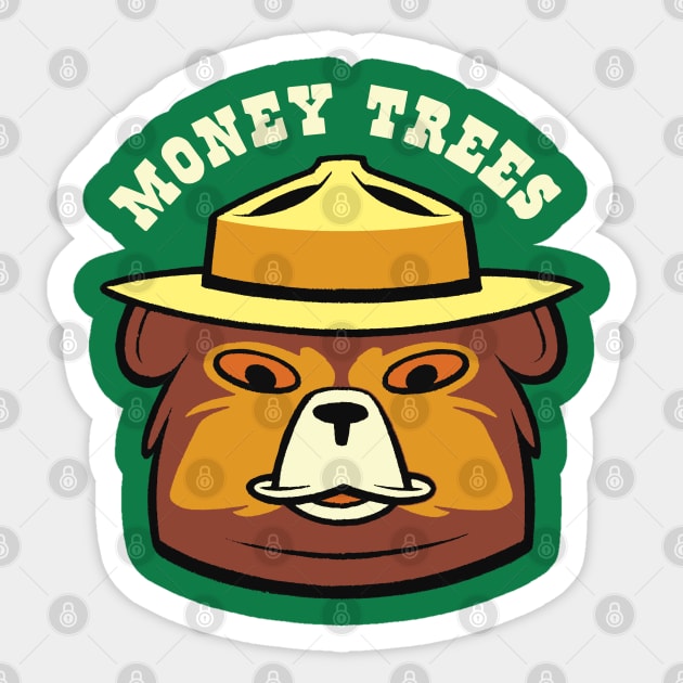 Money Trees Sticker by dannyrumbl